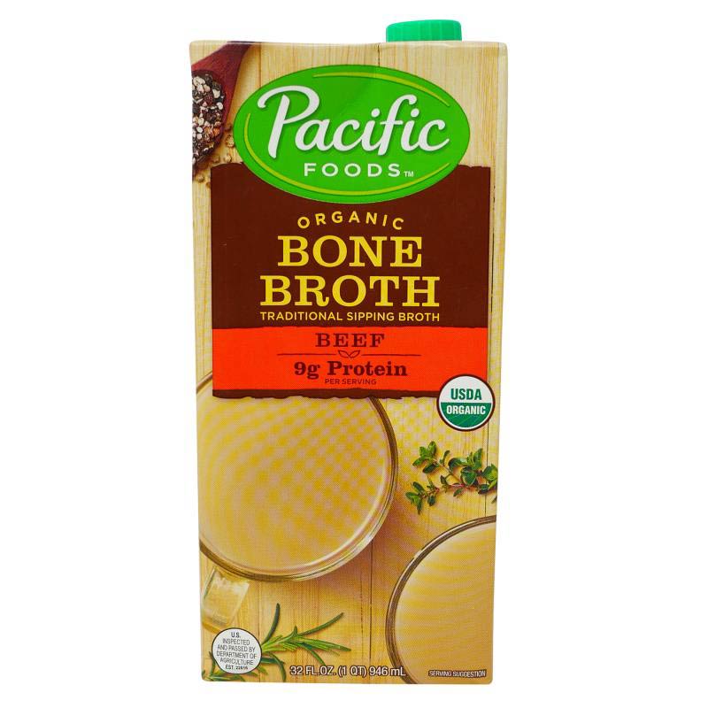 Pacific Foods Organic Beef Bone Broth 32 oz
