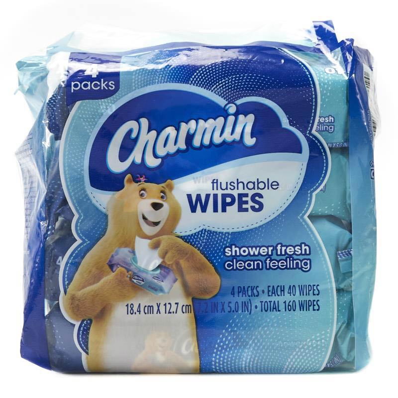 Charmin Flushable Wipes 40 ct
