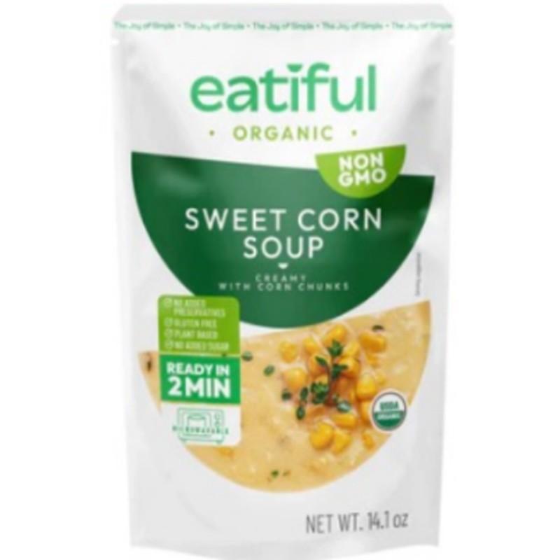 Eatiful Organic Sweet Corn Soup 14.1 oz.