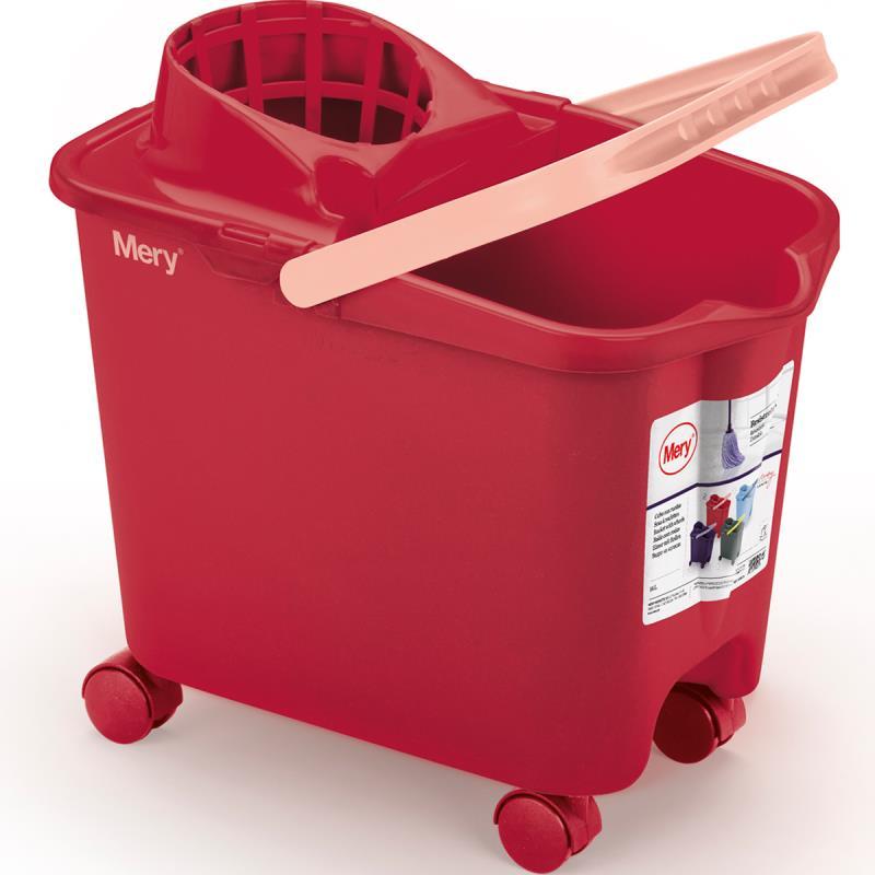 MERY CUBO ROJO CON RUEDAS 1.0 CT