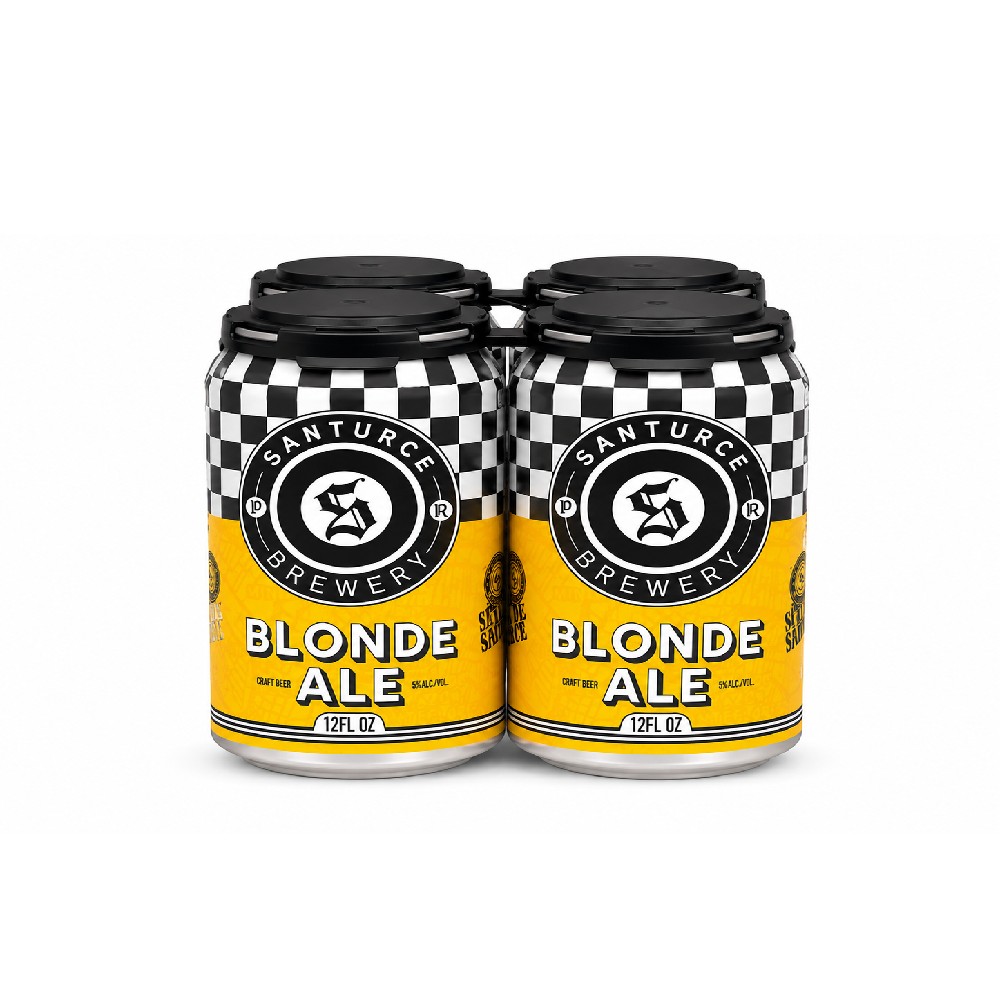 Santurce Brewery Blonde Ale 4-12 ct