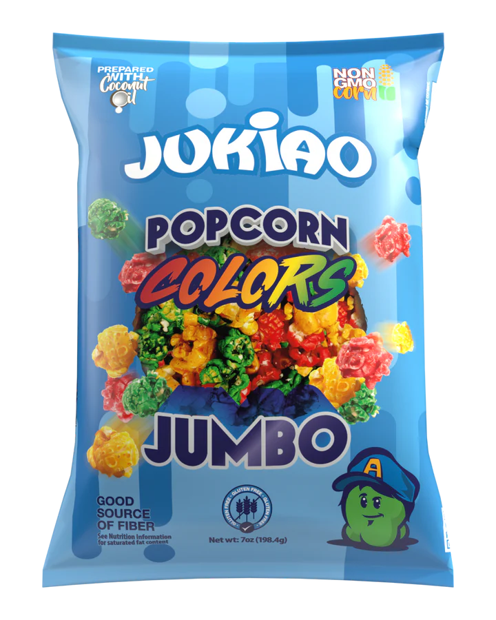 Jukiao Popcorn Colores Jumbo 7 oz