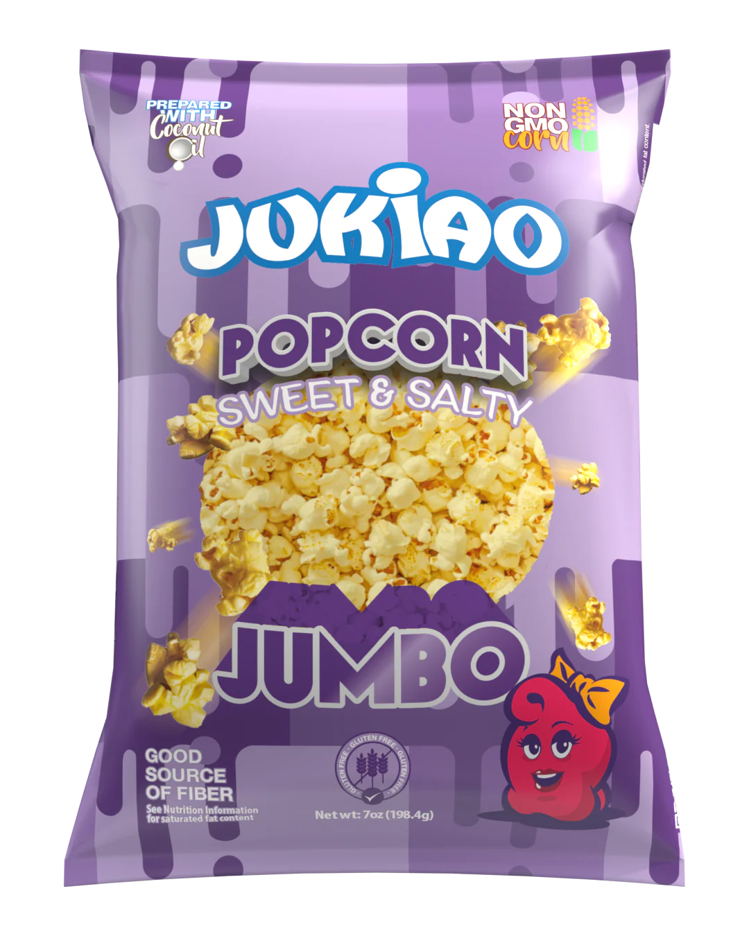 Jukiao Popcorn Sweet & Salty Jumbo 7 oz