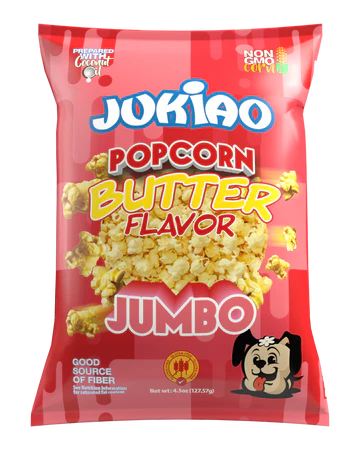 Jukiao Butter Popcorn Jumbo 4.5 oz