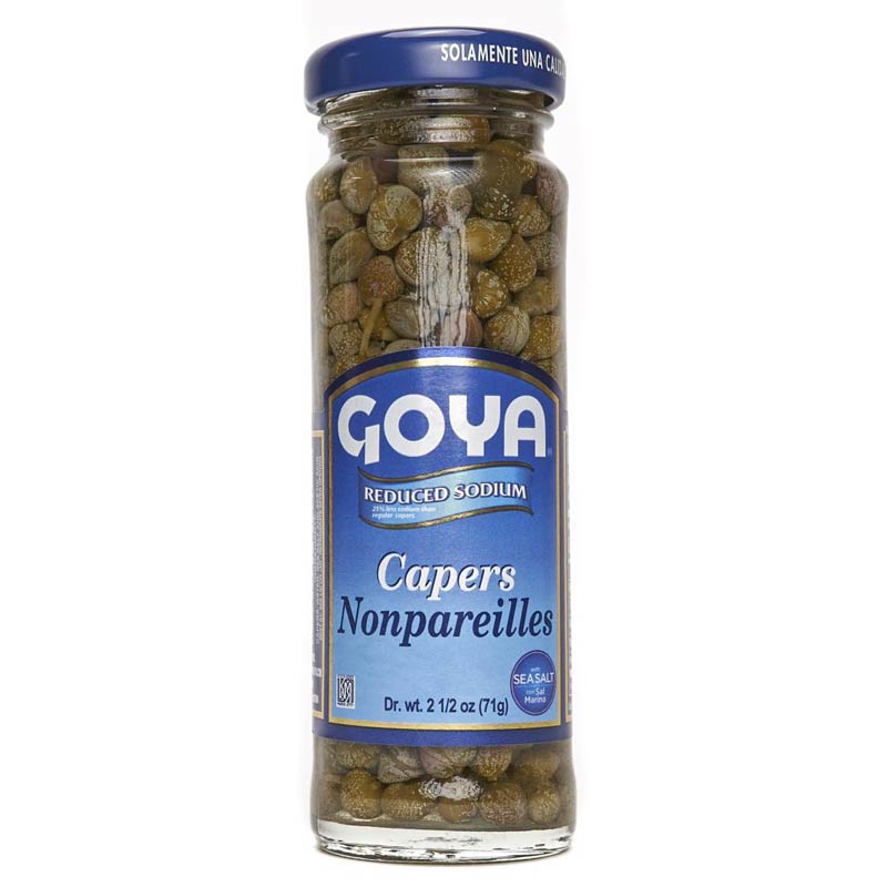 Goya Capers Nonpareilles Reduced Sodium 2.25 oz