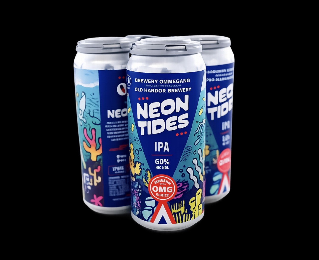 Neon Tides IPA Collaboration 4-16 oz