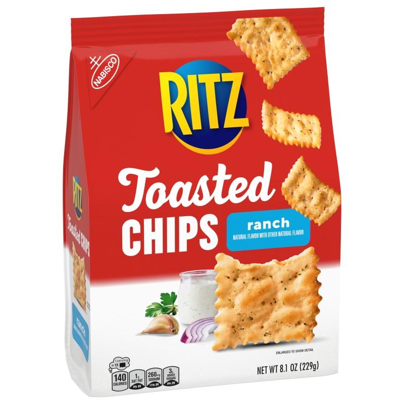 Ritz Toasted Chips Ranch 8.1 oz