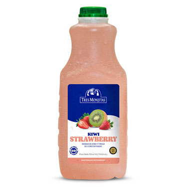 Tres Monjitas Kiwi Strawberry 59 oz