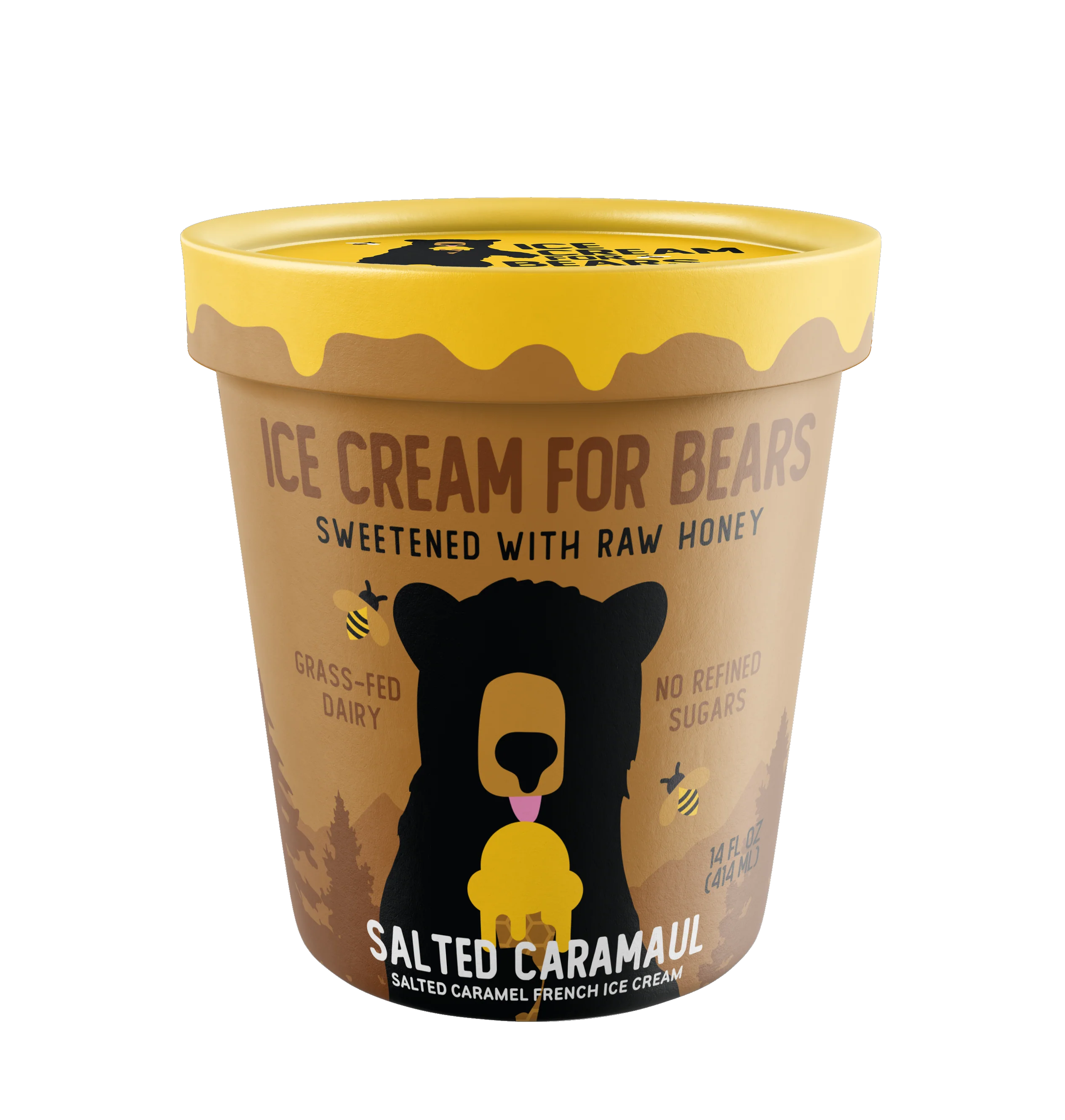 Ice Cream for Bears Salted Caramel 1 pt