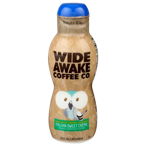 Wide Awake Coffee Creamer Sweet Italian Creme 32 oz