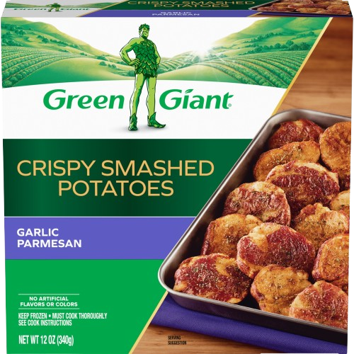 Green Giant Crispy Smashed Potatoes Garlic Parmesan 12 oz.