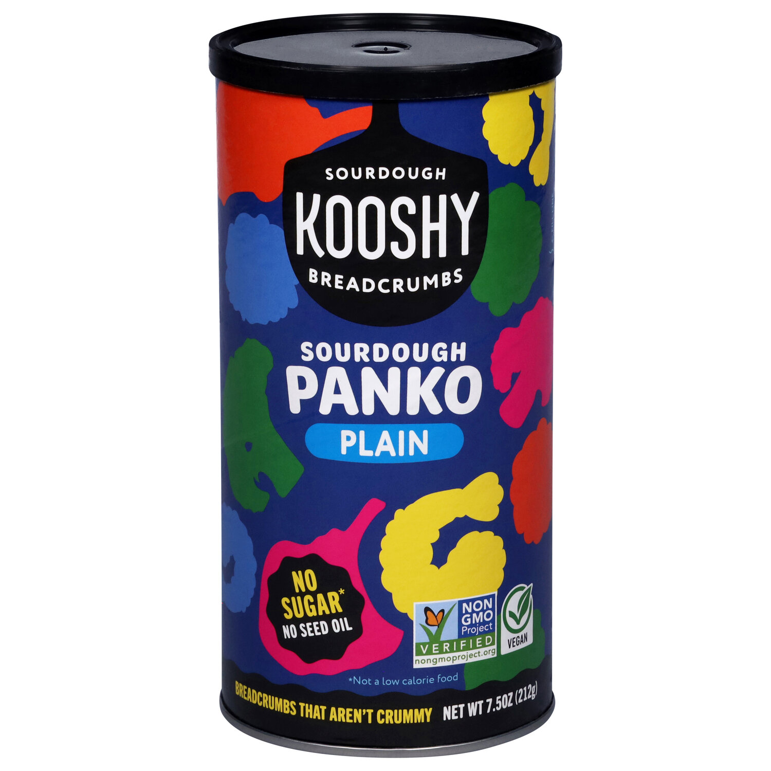 Kooshy Sourdough Panko Bread Crumbs Plain 7.5 oz