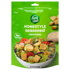 Food Club Homestyle Seasoned Croutons 5 oz