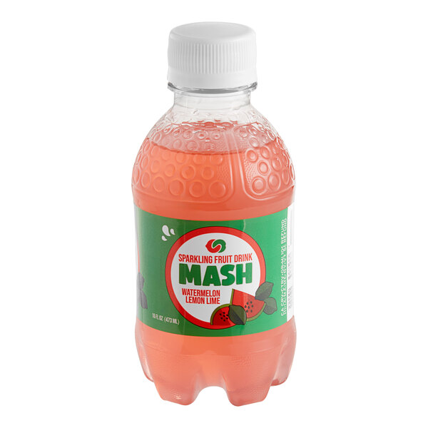 Sparkling Fruit Drink Mash Watermelon 16 oz