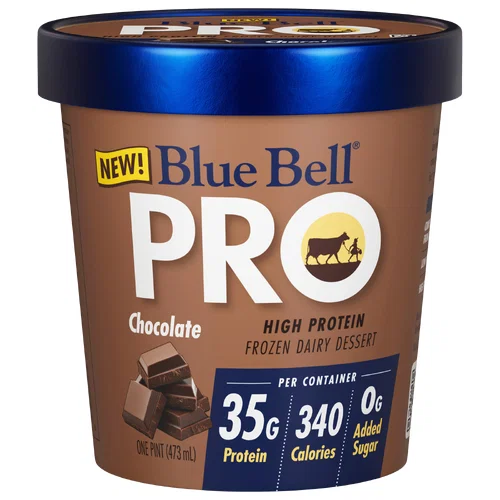 Blue Bell PRO Ice Cream Chocolate 16 oz