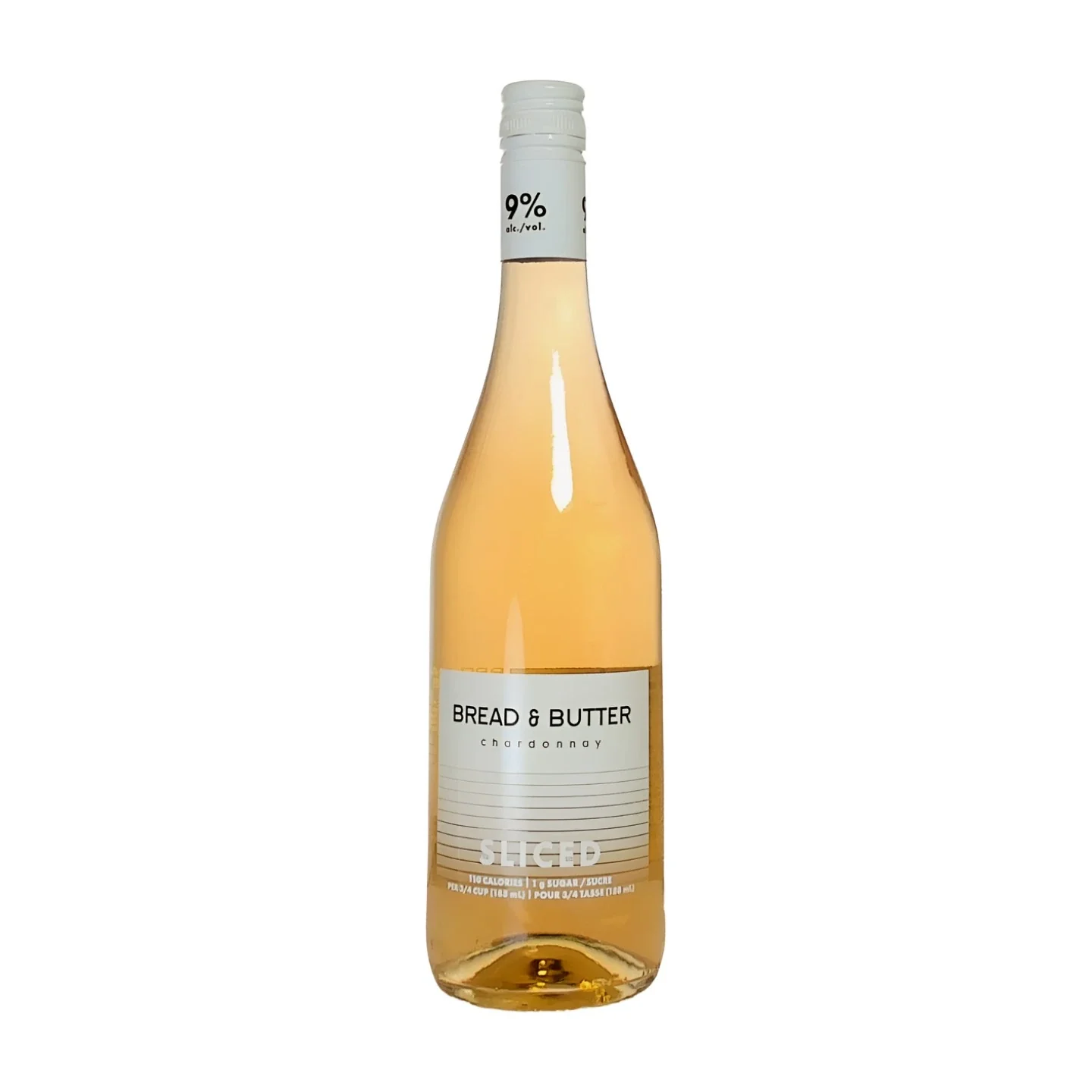 Bread & Butter Sliced Low Calorie Chardonnay 750 ml
