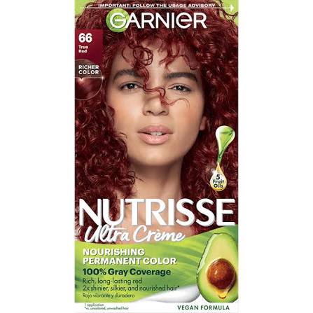 Garnier Nutrisse Permanent Color No. 66 True Red 1 ct