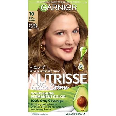 Garnier Nutrisse Permanent Color No. 70 Dark Natural Blonde 1 ct