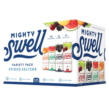 Mighty Swell Spiked Seltzer Original Variety Pack 12-12 oz