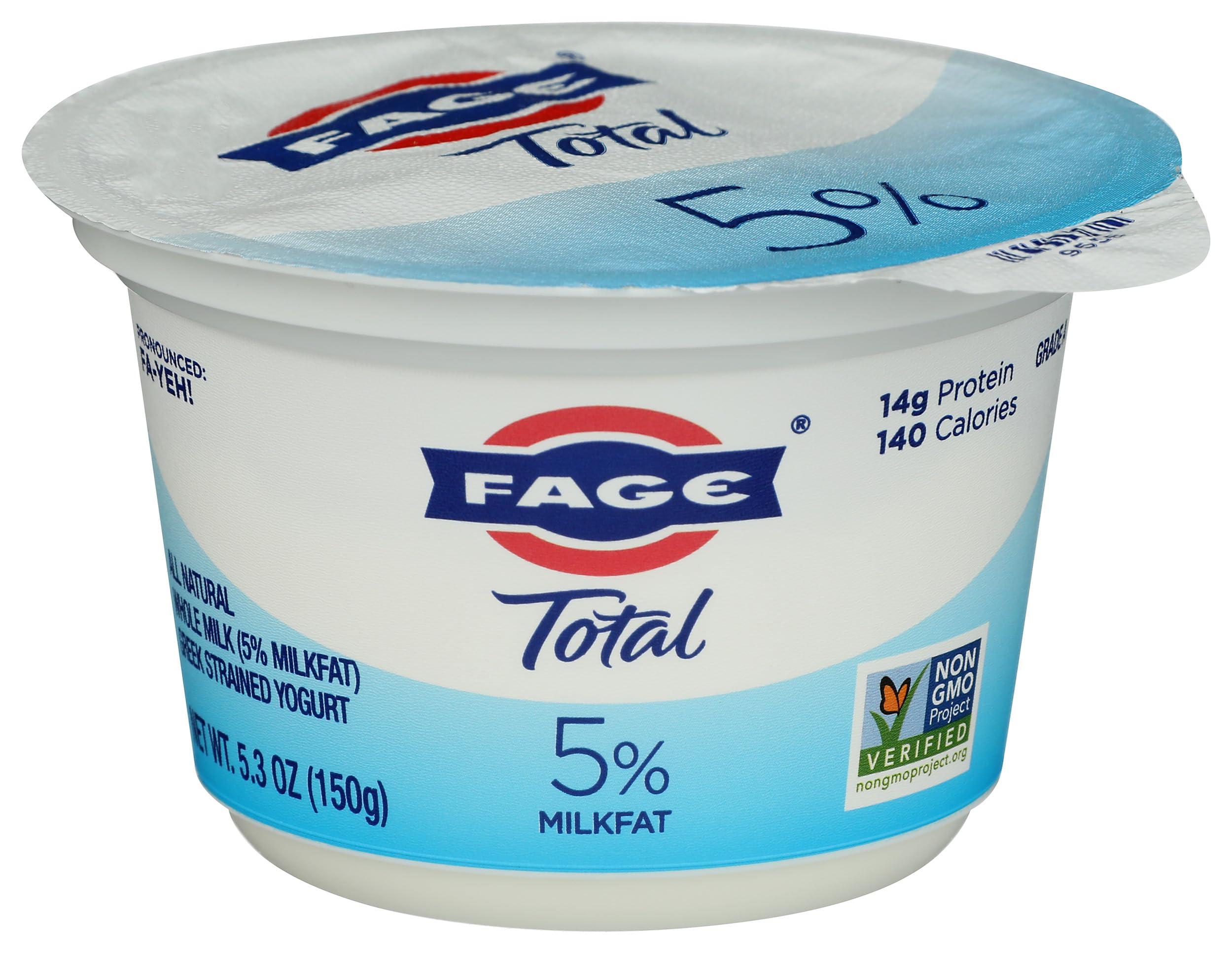 Fage Total 5% Milkfat Yogurt 5.3 oz