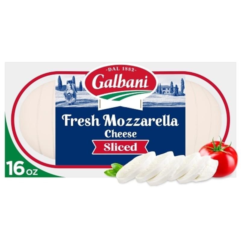 Galbani Mozzarella Fresca Sliced 16 oz.