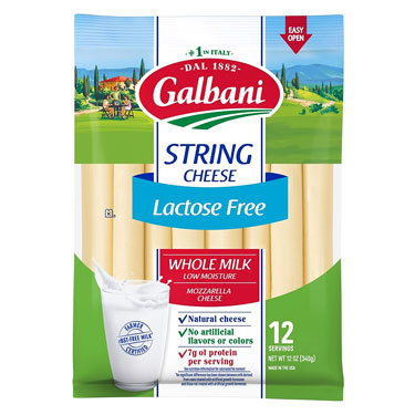 Galbani String Cheese Lactose Free Whole 12 oz.