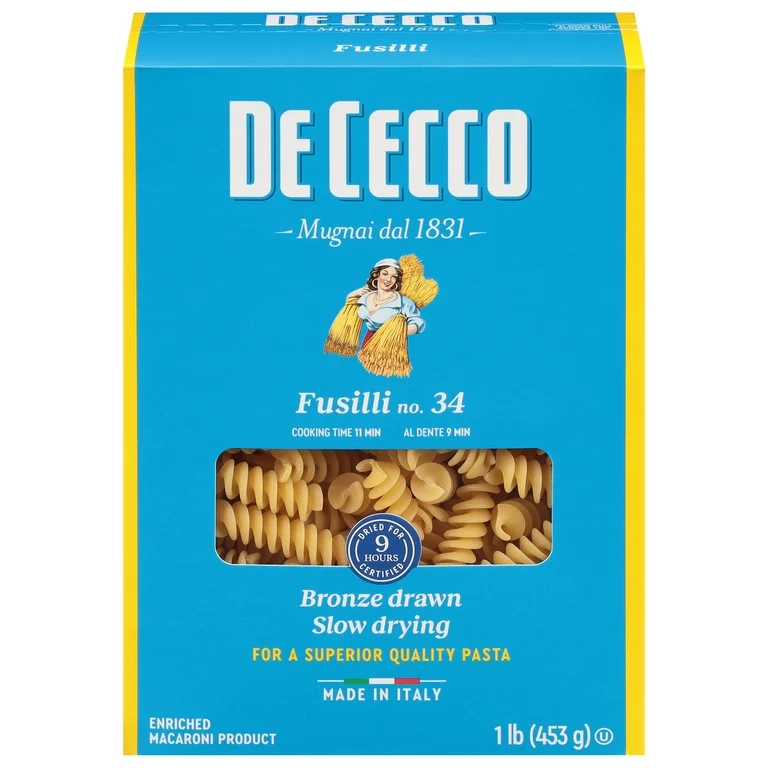 De Cecco Fusilli No. 34 16 oz
