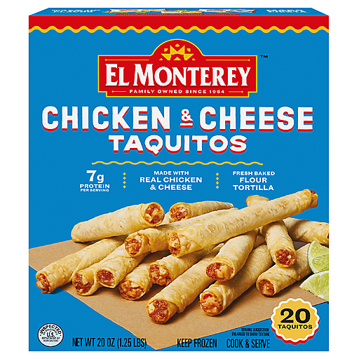 El Monterey Chicken & Cheese Taquitos