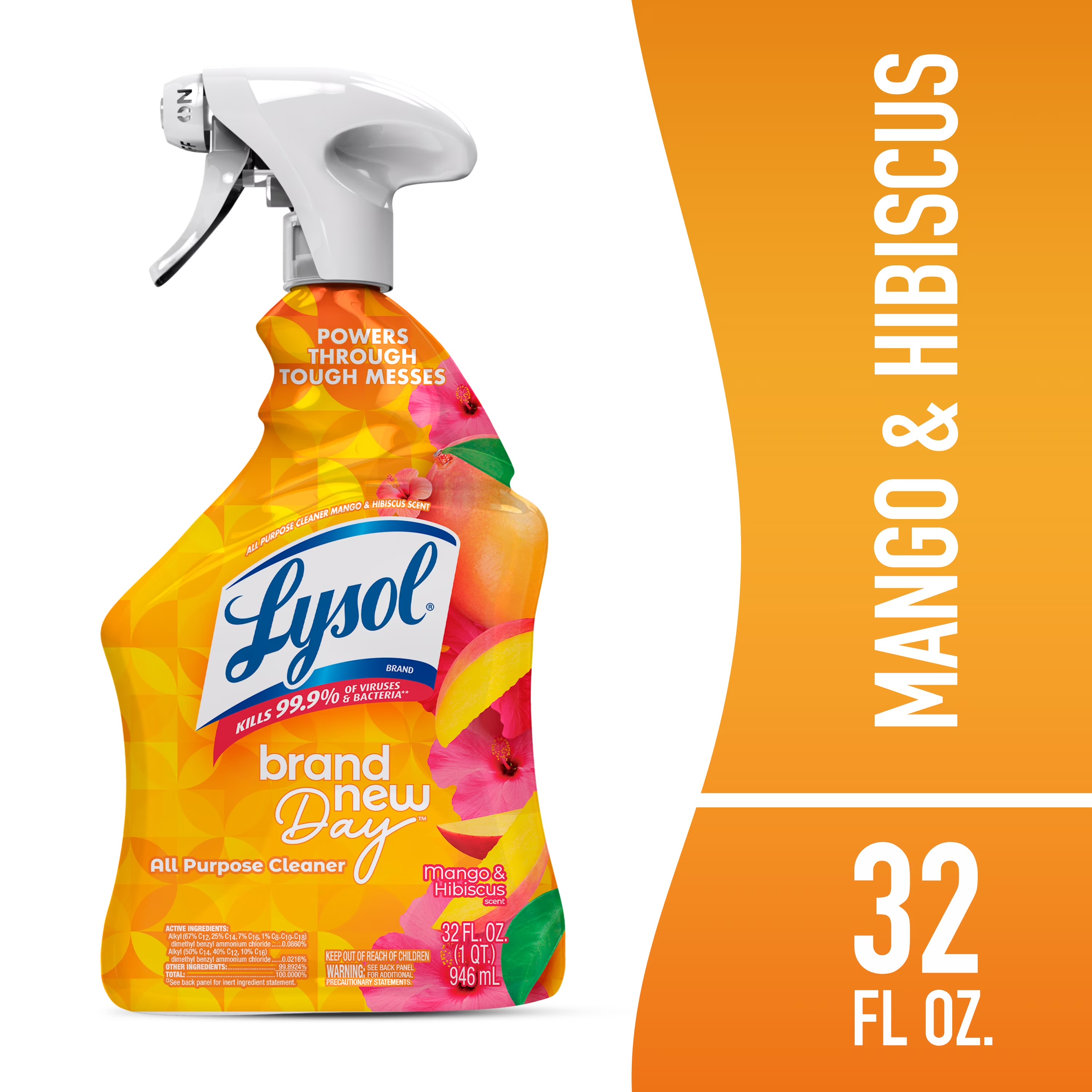 Lysol All-Purpose 3 in 1 Cleaner Grease & Grime 32 oz