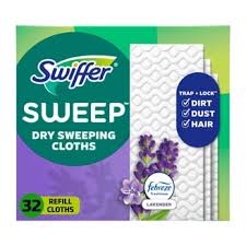 Swiffer Sweep Dry Sweeping Lavender Cloths 32 ct