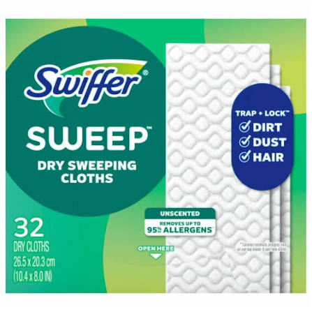 Swiffer Sweep Dry Sweeping Cloths 32 ct