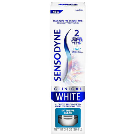 Sensodyne Pronamel Clinical White Intensive Clean 3.4 oz