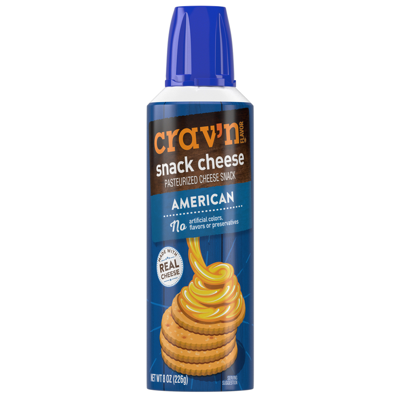 Crav'n Snack Cheese Ametican 8 oz