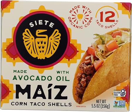 Siete Maíz Corn Taco Shells 5.5 oz