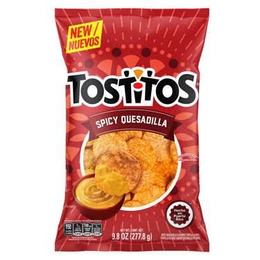 Tostitos Spicy Quesadilla Tortilla Chips 9.8 oz
