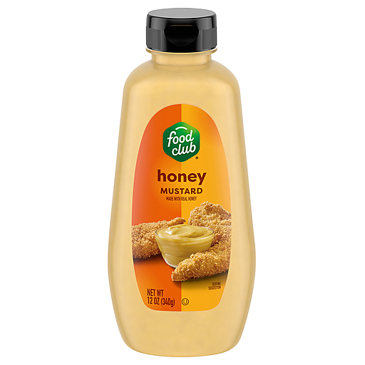 Food Club Honey Mustard 12 oz
