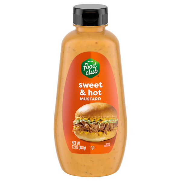 Food Club Sweet & Hot Mustard 12 oz