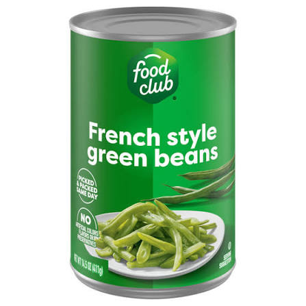 Food Club French-Style Green Beans 14.5 oz