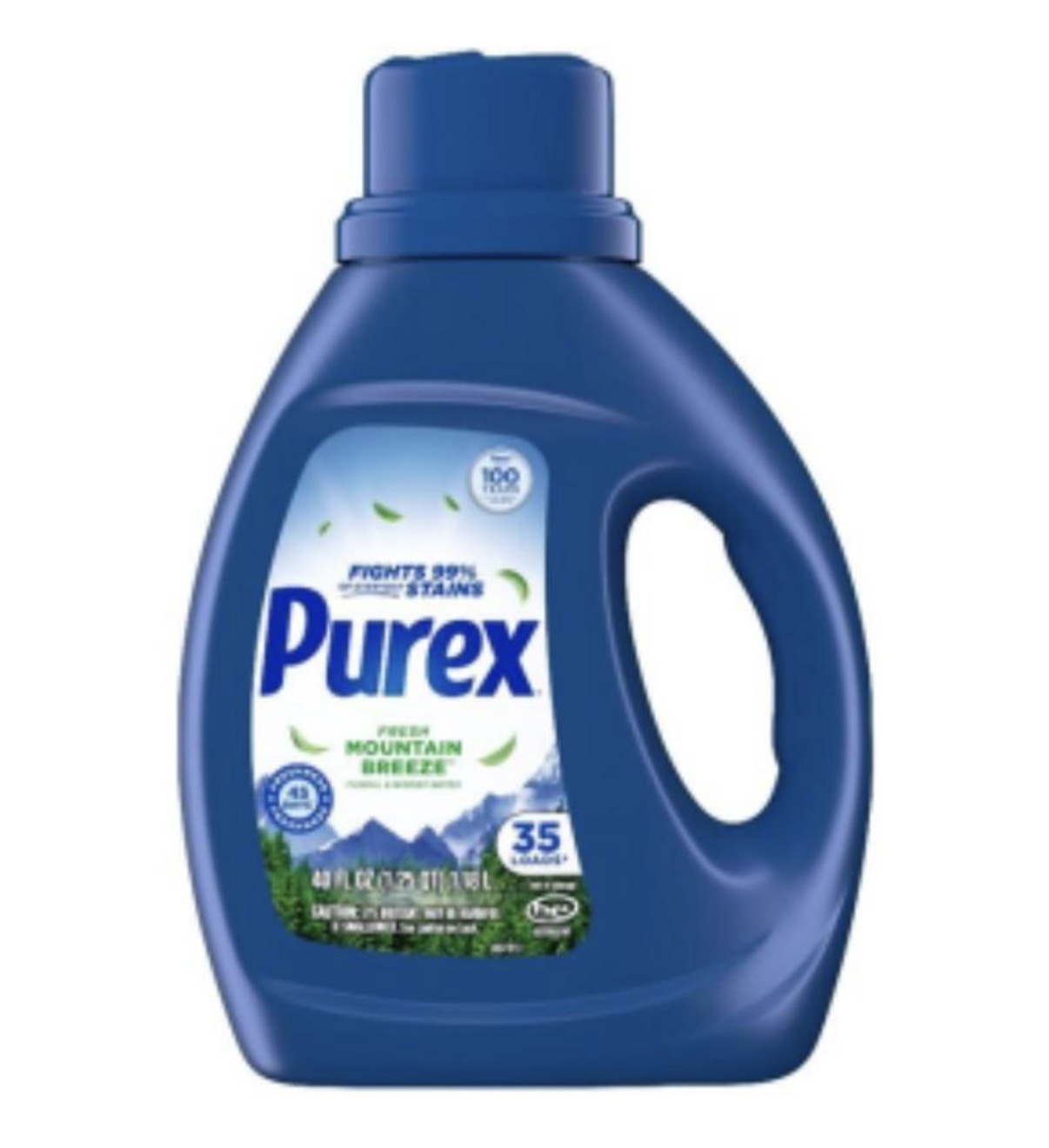 Purex Fresh Mountain Breeze Laundry Detergent 40 oz