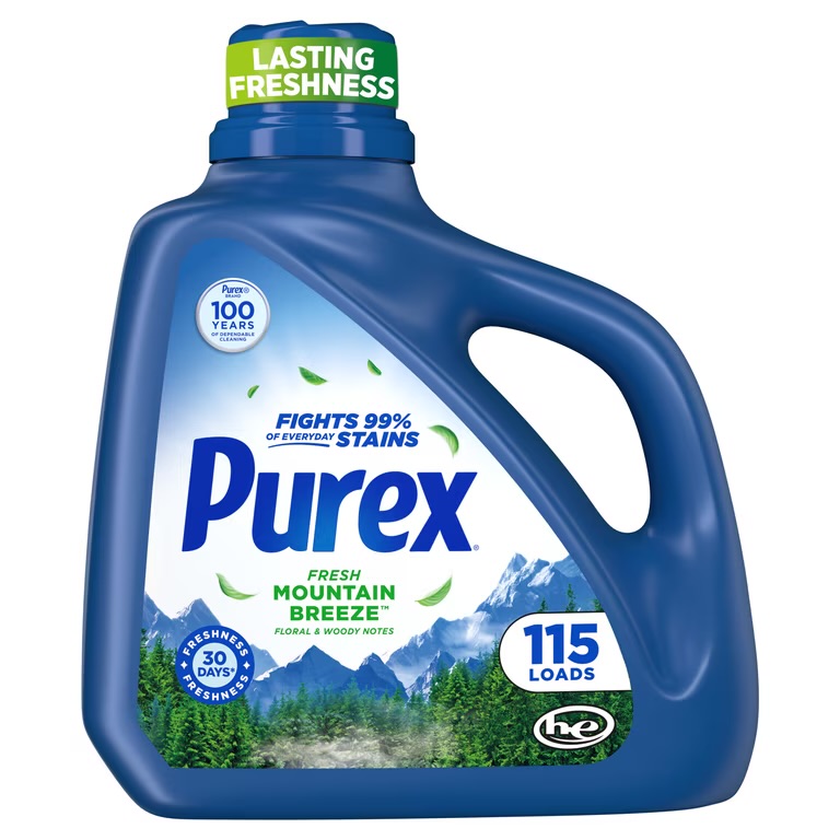 Purex Fresh Mountain Breeze Laundry Detergent 150 oz