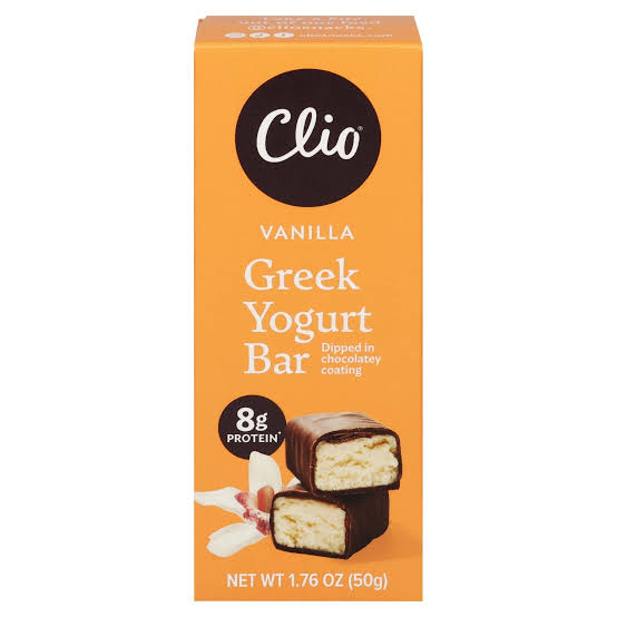 Clio Greek Yogurt Bar Vanilla 1.76 oz