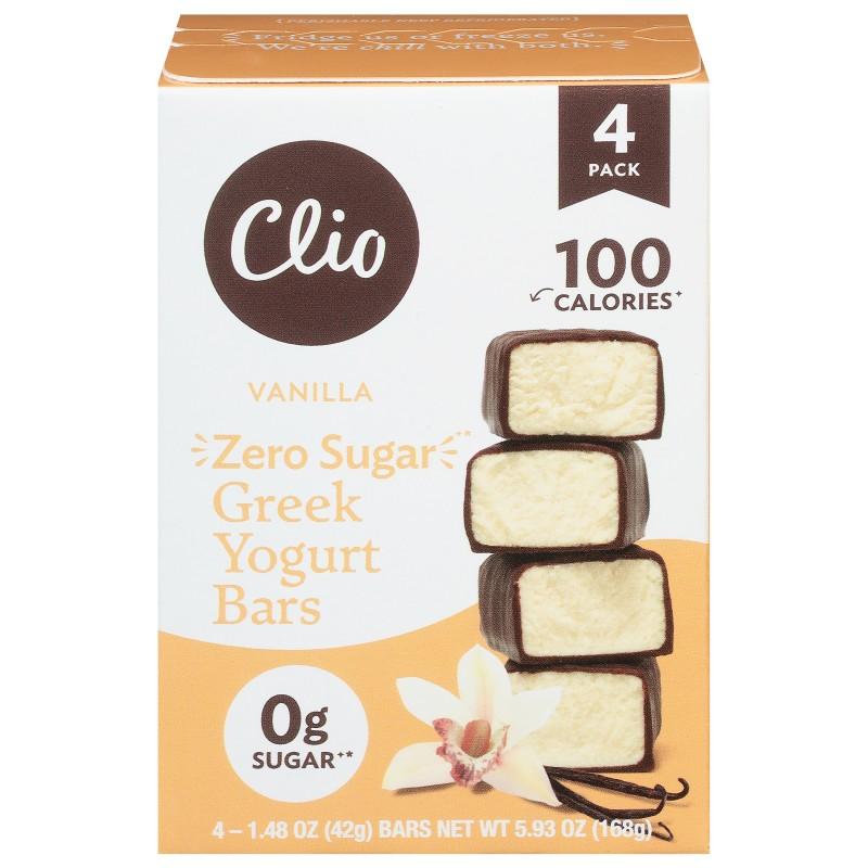Clio Vanilla Zero Sugar 4 ct