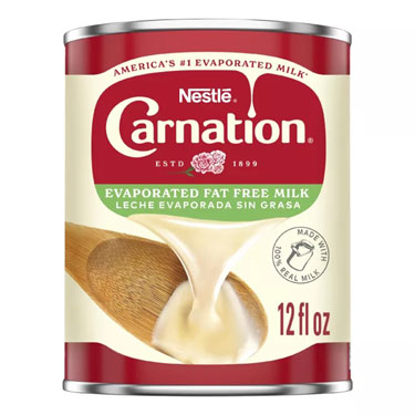 Carnation Fat Free Evaporated Milk 12 oz