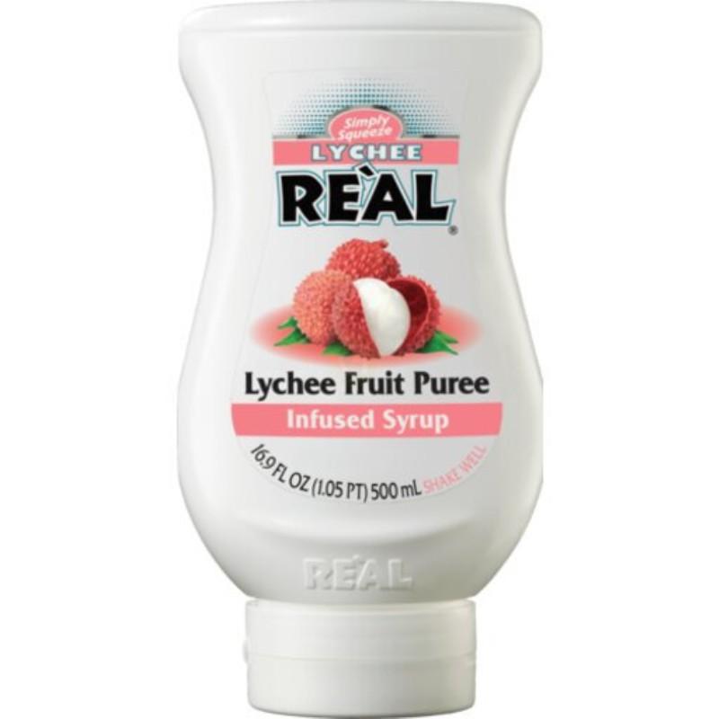 Simply Squeeze Lychee Fruit Puree 16.9 oz