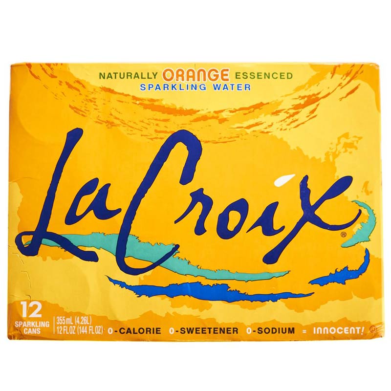 La Croix Orange Sparkling Water 12-12 oz
