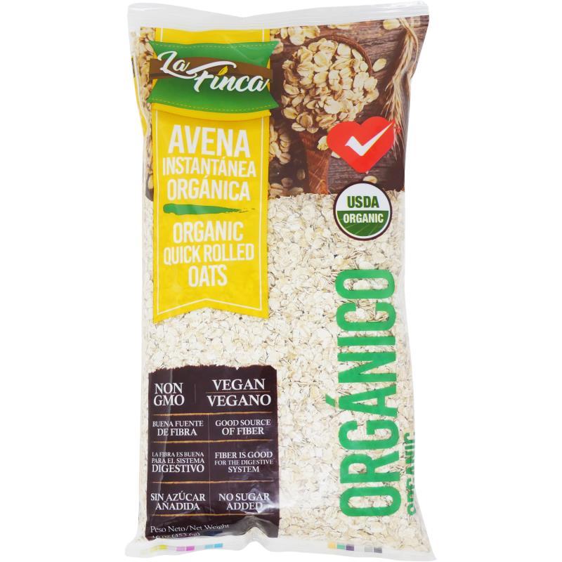 La Finca Avena Instantanea Organica 1.0 lb