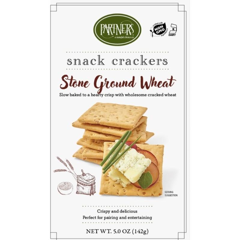 Partners Stone Ground Wheat Snacks 5 oz