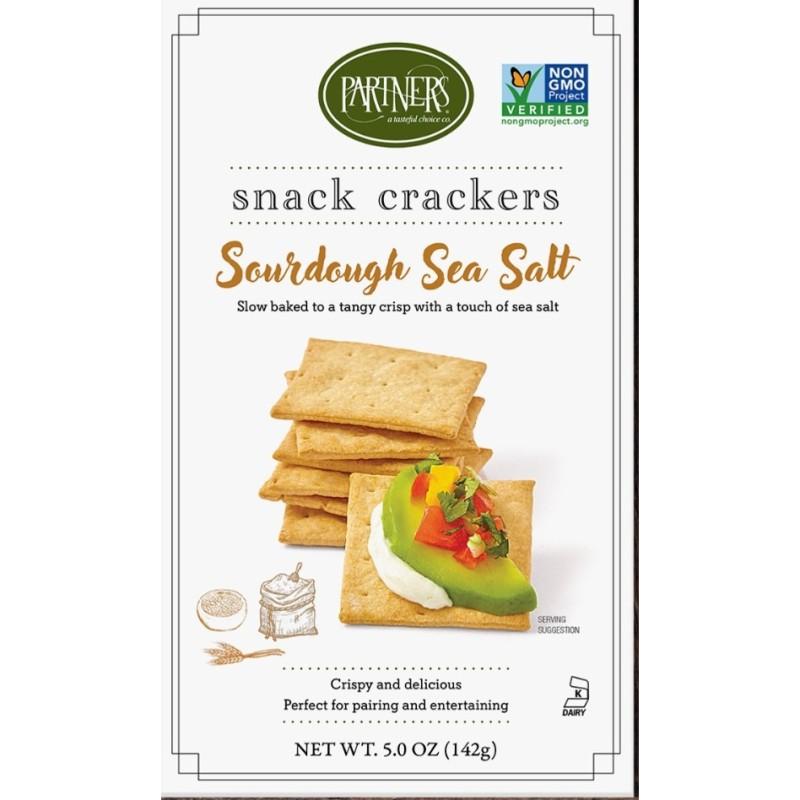 Partner's Sourdough Sea Salt Snack Crackers 5 oz