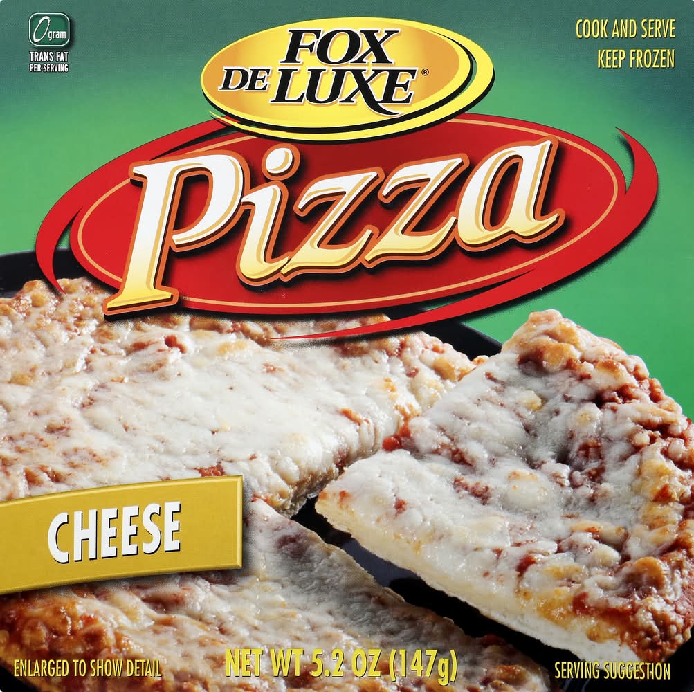 Fox Deluxe Cheese Pizza 5.2 oz