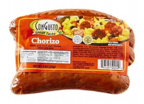 ConGusto Chorizo de Cerdo y Pollo 9 oz
